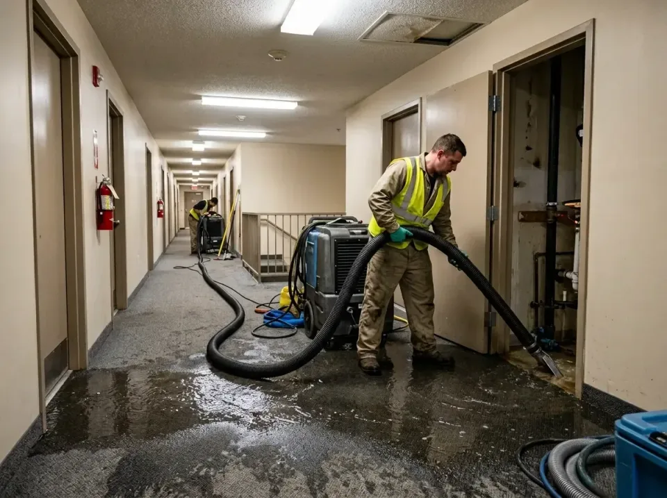 multi-unit-apartment-hallway-f-005 — frequently asked questions, Emergency Burst Pipe Water Extraction & Removal in Boulder…